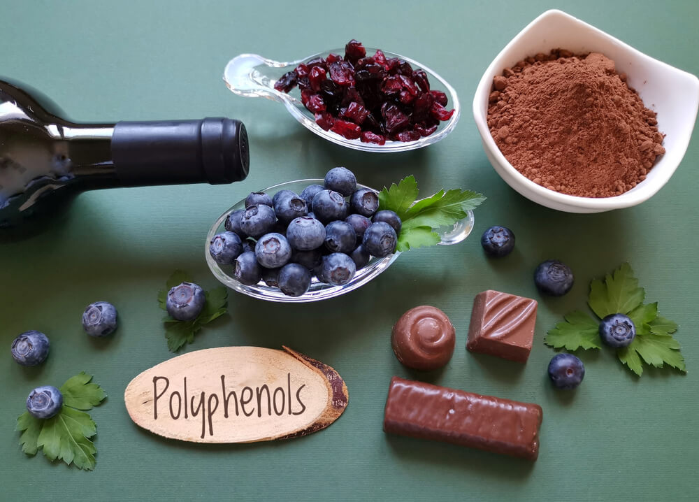 ¿Qué son los polifenoles y para qué sirven Definición, propiedades antioxidantes, beneficios para la piel y alimentos y productos donde se encuentran.